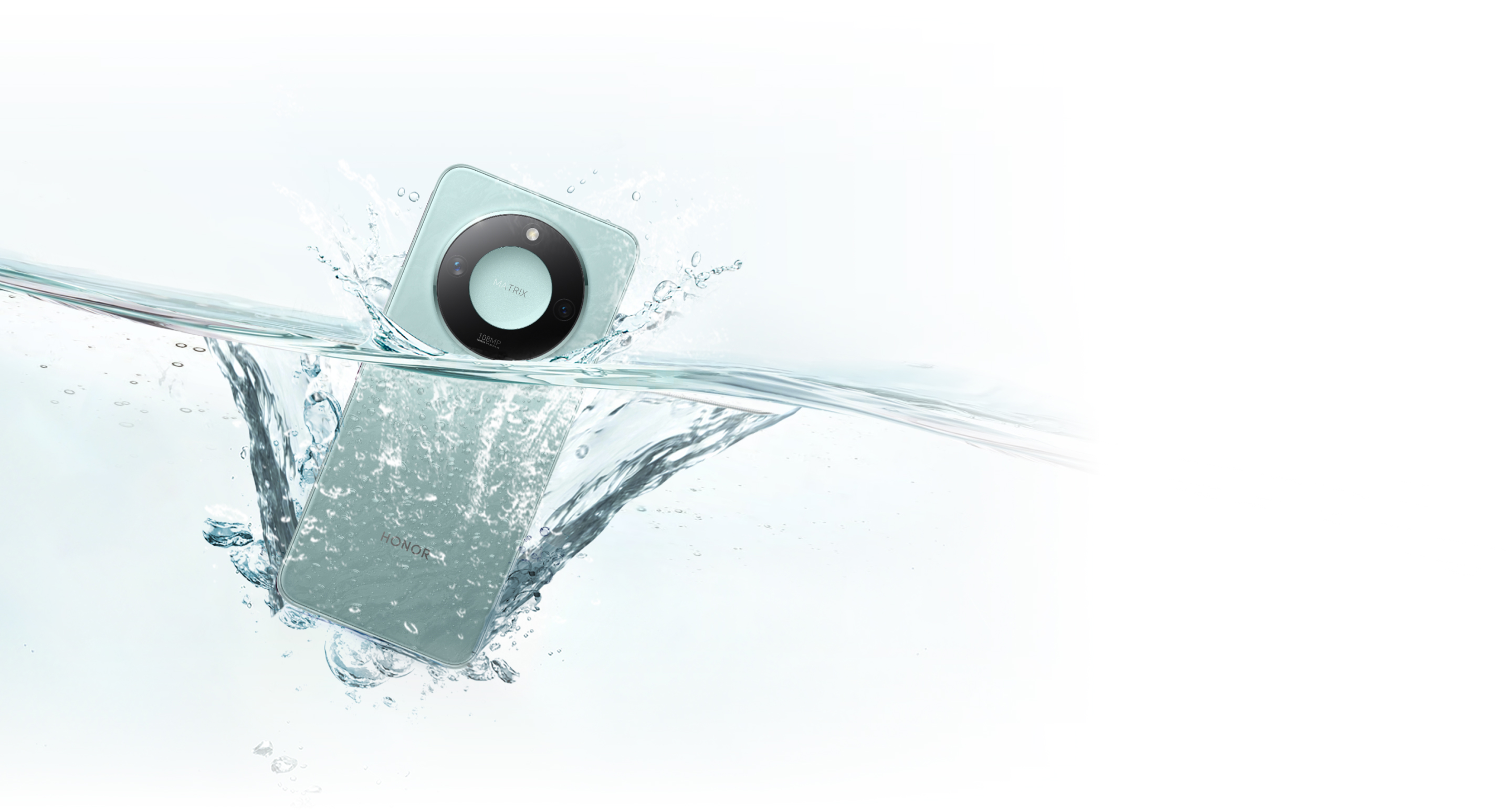 Splash or Shower, Unfazed by Water.